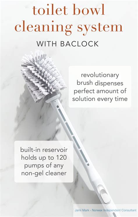 New Norwex Toilet Brush Best Microfiber Cleaning