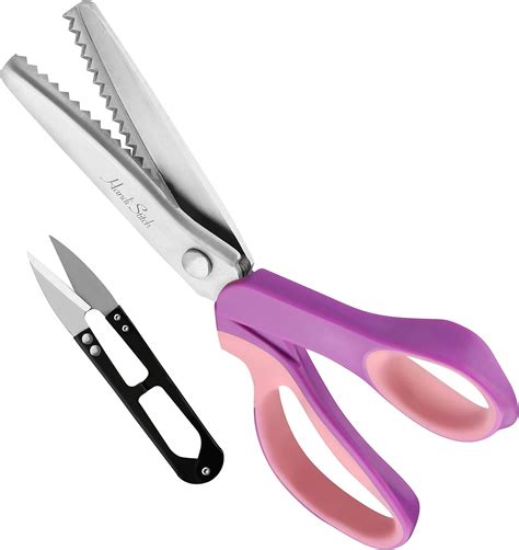 Handi Stitch Pinking Shears With Snippers 9 Inch2286cm Overall