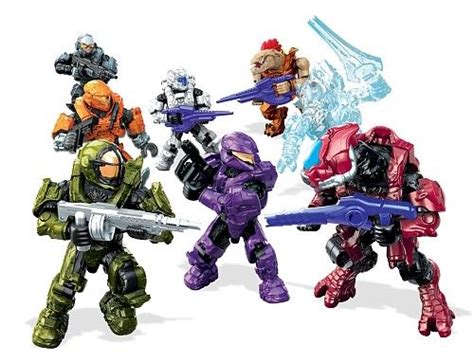 Halo Mega Bloks Echo Series Figures Revealed Arbiter Juguetes De Halo Figuras De Anime