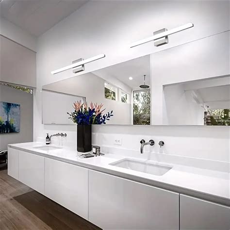 modern bathroom light fixtures mirror chrome bathroom vanity - Temu