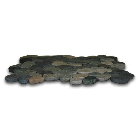 Buy Sliced Bali Ocean Pebble Tile Pebble Tile Store