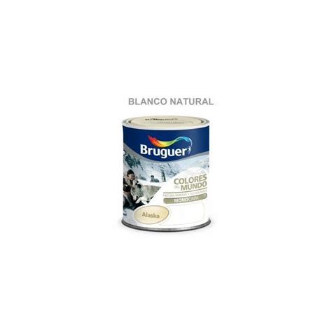 PINTURA PLASTICA MATE MONOCAPA CM ALASKA BLANCO NAT 750ML