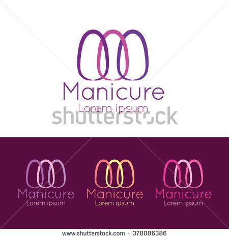 Set Manicure Logo: wektor stockowy (bez tantiem) 378086386 | Shutterstock | Beauty logo design ...