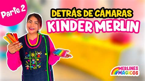 ESTO HICIERON LOS NIÑOS DEL KINDER MERLIN DETRÁS DE CÁMARAS