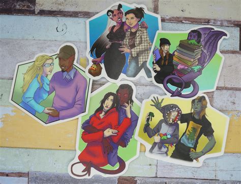 Hell S Belles Couples And Pals Stickers Goblin Grimm Gifts Online