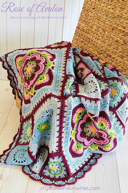 Ravelry Rose Of Avalon Pattern By Helen Shrimpton