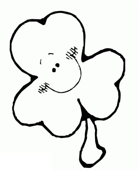 Lovely Shamrock F Rbung Seite Kostenlose Druckbare Malvorlagen F R Kinder