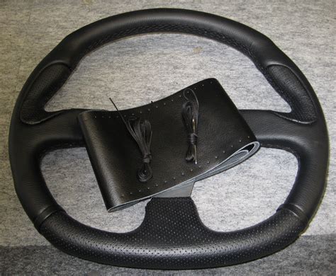 Leather Steering Wheel Cover Lace On Woottons Auto Accessories