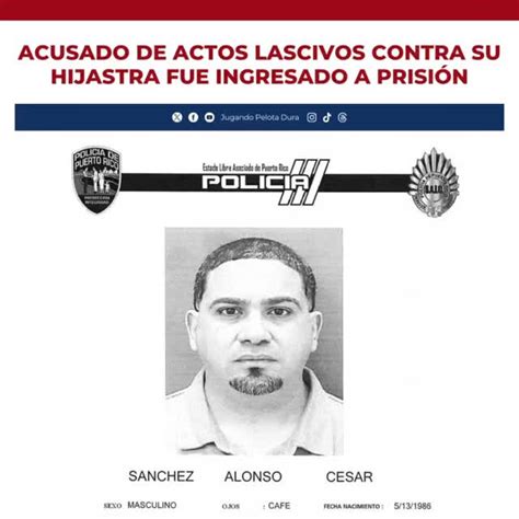 Acusado De Actos Lascivos Contra Su Hijastra Fue Ingresado A Prisi N