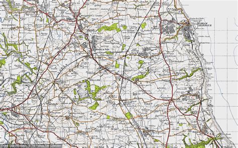 Historic Ordnance Survey Map of South Hetton, 1947