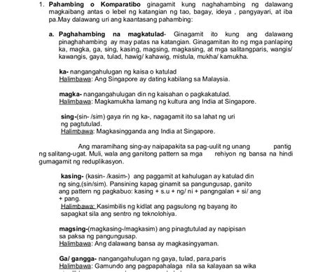 Ano Ang Panghalip Panao Halimbawa Ang Alamat Ng Pilipinas Panghalip