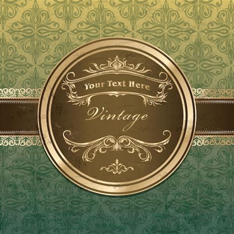 Premium Vector Vintage Frame Template