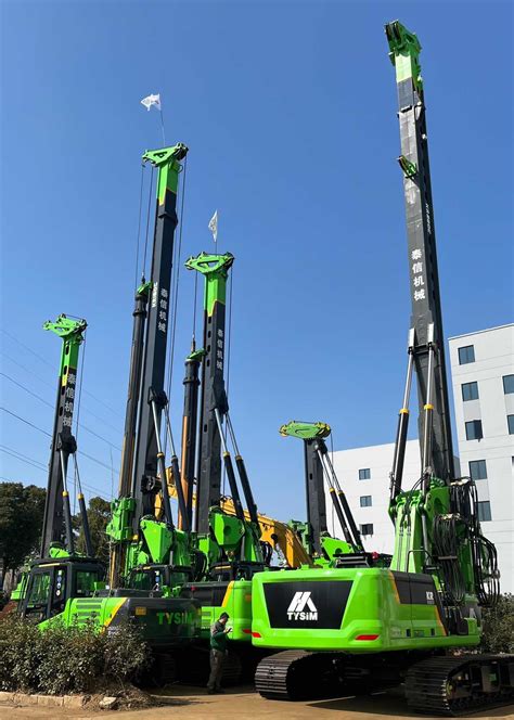 Drilling Depth M Rotary Pile Machine Diameter Mm Torque Kn M