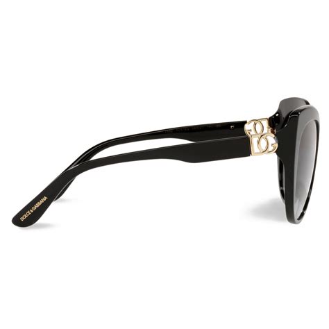 Dolce And Gabbana Dg Crossed Sunglasses Black Dolce And Gabbana