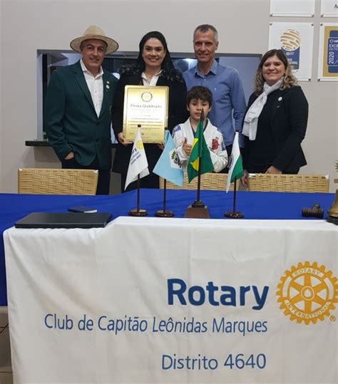 Rotary Club De Capit O Empossa Nova Associada R Dio Interativa Fm