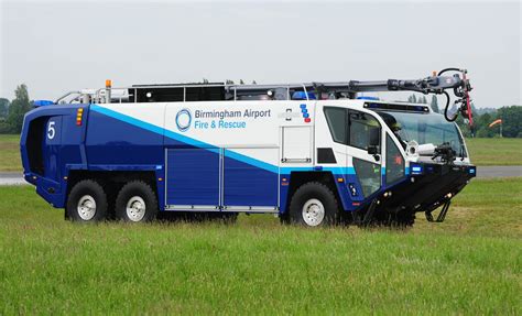 5 New Oshkosh Fire Fighting Vehicles At Birmingham Airport Terberg Fire And Rescue