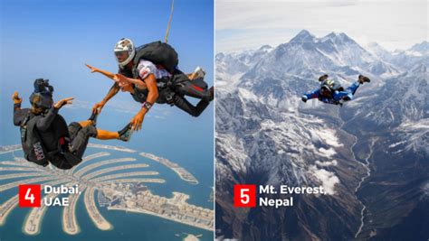 Best Places For Skydiving Around The World Rvcj Media