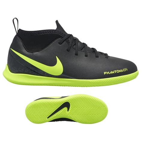 Nike Youth Phantom Vsn Club Df Indoor Soccer Shoes Blackvolt