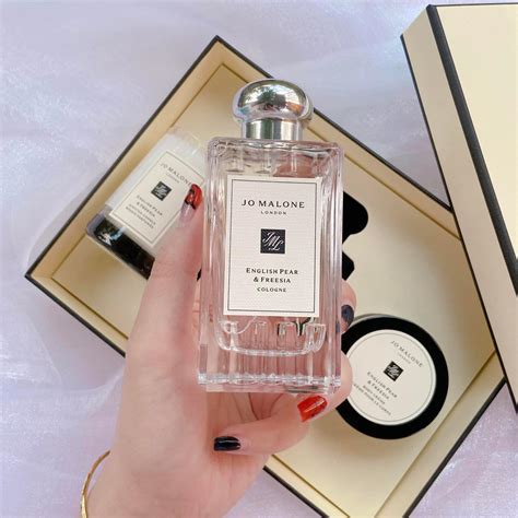 Gift Set Jo Malone English Pear Freesia Limited Nuochoarosa