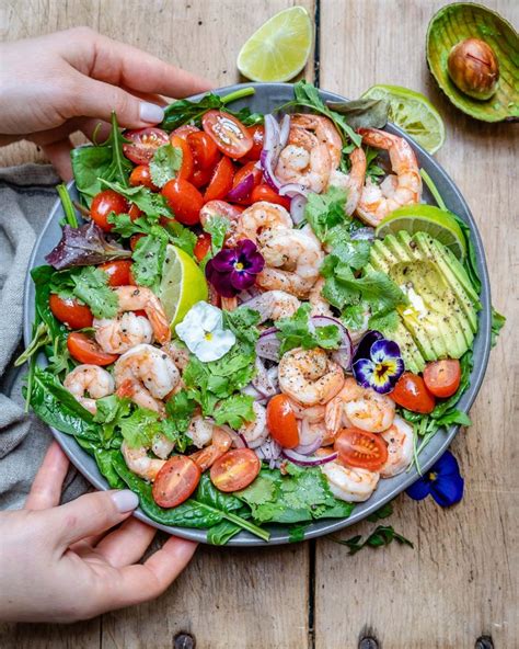 Shrimp And Avocado Salad With Cilantro And Lime Recipe Video