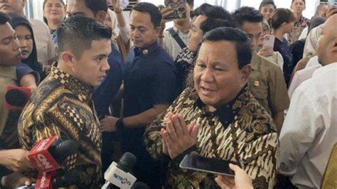 Respons Prabowo Ditanya Soal Rencana Pertemuannya Dengan Megawati