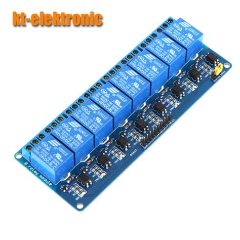 8 Kanal Relais Modul 5V Optokoppler Relaiskarte Relaisplatine Arduino 230V