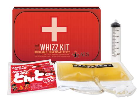 The Whizz Kit: Refillable Synthetic Urine Kit For Women | Whizzinator