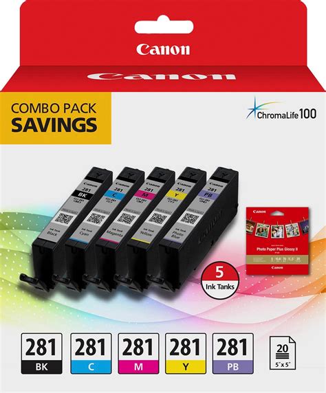 Canon Cli Pack Standard Capacity Black Cyan Magenta Yellow