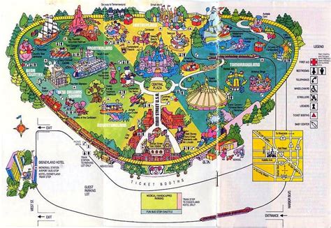 Disneyland Maps