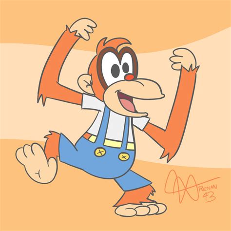 Lanky kong - Donkey Kong 64 by Renan43 on DeviantArt