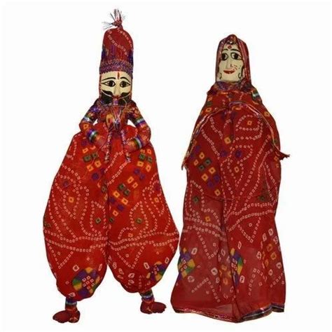 Ramdev Handicrafts Rajasthani Traditional Dancing Puppet For Decorative