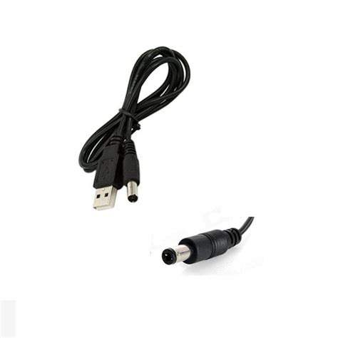 Usb To Type M Barrel 5v Dc Power Cable Power Cable Usb Power Only