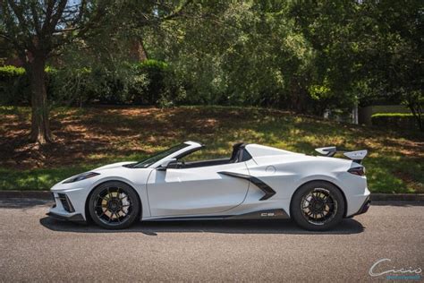 Chevrolet Corvette C Stingray White Forgeline Gs R Beadlock Wheel Front