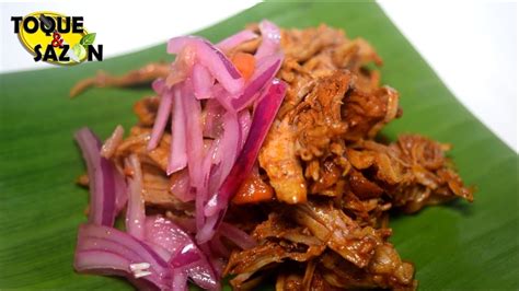 Cochinita Pibil En La Estufa Receta Yucateca Toque Y Saz N Youtube