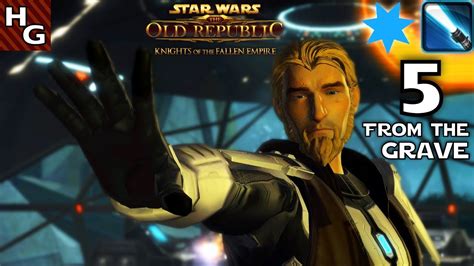 Swtor Kotfe Ch5 From The Grave Jedi Knight Ls Male Youtube