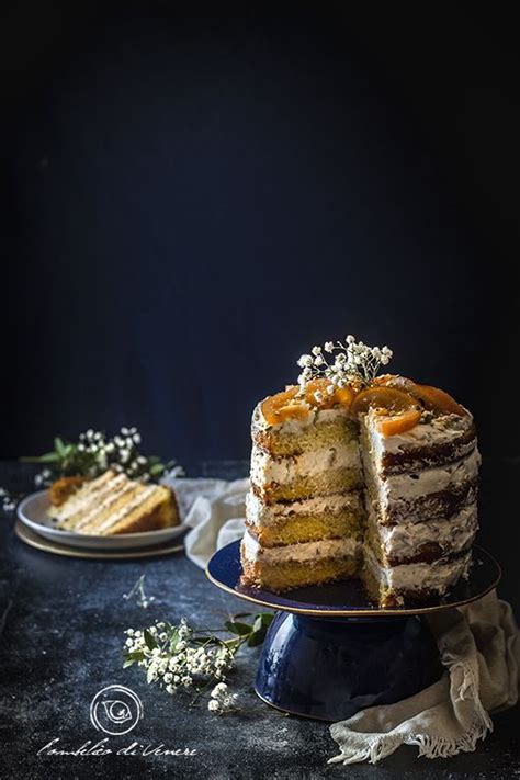 NAKED CAKE TORRONE E ARANCIA L Ombelico Di Venere Ricetta Arancia Ricette Dolci Torte