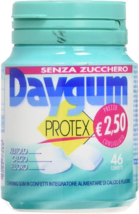 Daygum Protex Medium Bottle Gomme Da Masticare Barattolo Da 46