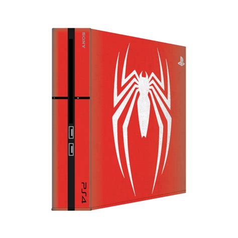 Playstation 4 Spider-man Edition | Dust cover - Vertical | Printer Boy