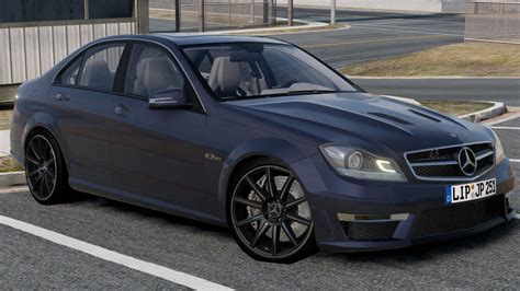 Mercedes Benz C63 Amg W204 2009 In Beamng 493 Youtube