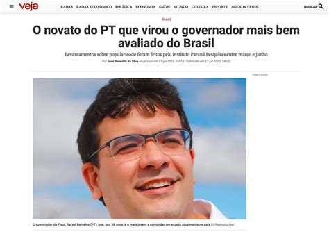 O que explica a aprovação recorde destaque na Veja e tudo do