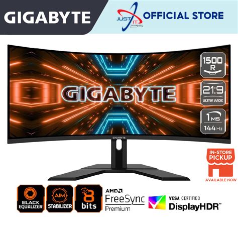 Gigabyte G Wqc G Wqc Ek Wqhd Hz Ms Bit Freesync