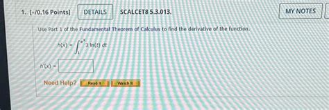 Solved Points Scalcet Ise Part Of The Chegg