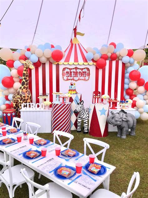 Fiesta Tematica De Circo Ideas De DecoraciÓn