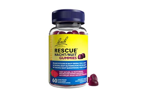 Rescue Nuit Gummies Gommes V Ganes Go T Fruit Rouges Pharma