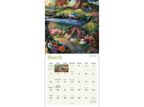 Thomas Kinkade Disney Calendar 2023 - May Calendar 2023