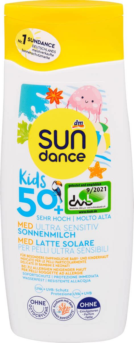 SUNDANCE Kids Med Ultra Sensitiv mlijeko za sunčanje za djecu SPF 50