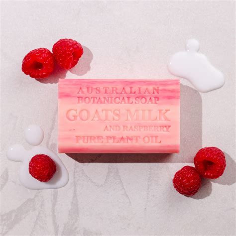 Buy Goats Milk With Raspberry Soap Online In Australia Australian