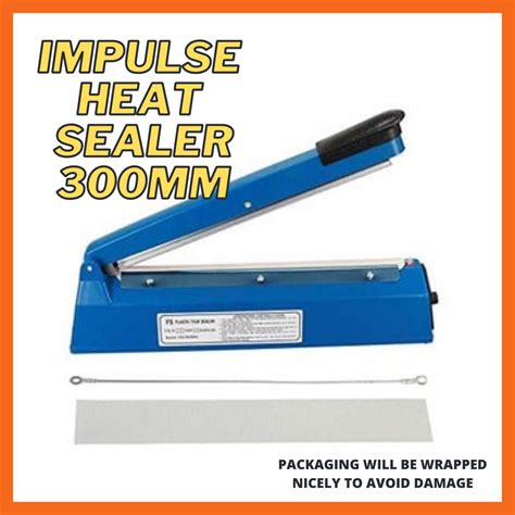 300MM 12 IMPULSE SEALER PACKAGING SEALER Plastic Sealer Plastik Impuls