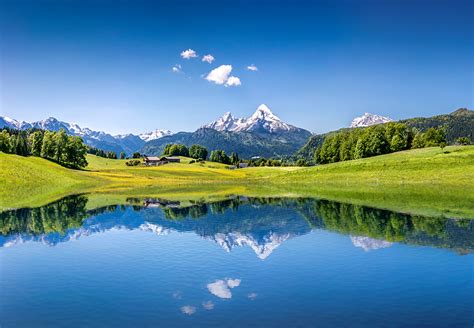 壁紙、風景写真、湖、スイス、山、草原、空、アルプス山脈、自然、ダウンロード、写真