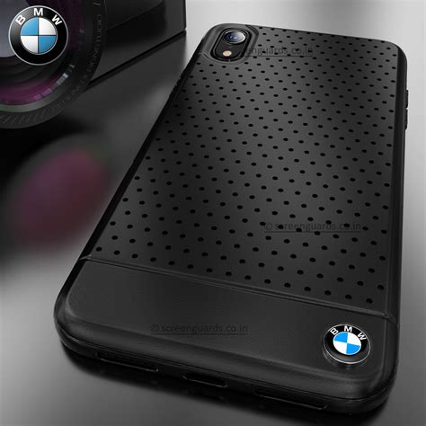 BMW ® iPhone XR Dotted M4 Coupe Leather Edition Back Cover - iPhone XR